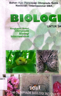 Image of Biologi Untuk SMA: Ringkasan Materi Olimpiade Biologi Internasional