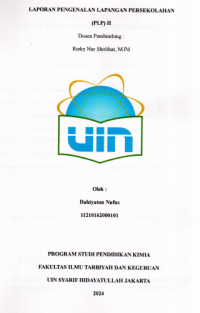 Image of Laporan Pengenalan Lapangan Persekolahan (PLP) II
