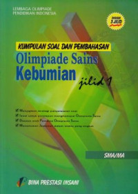 Image of Kumpulan Soal dan Pembahasan Olimpiade Sains Kebumian Jilid 1