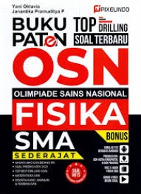 Image of Buku Paten Top Drilling Soal Terbaru OSN Olimpiade Sains Nasional Fisika SMA Sederajat