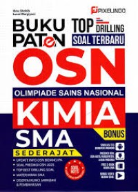Image of Buku Paten Top Drilling Soal Terbaru OSN Olimpiade Sains Nasional Kimia SMA Sederajat